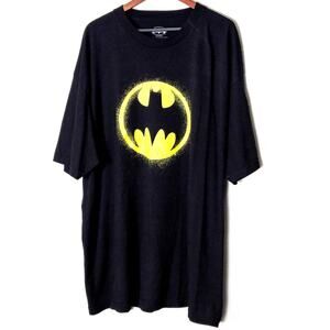 Batman Graphic T Shirt 3XLT Black Retro Streetwear Grunge Nostalgia